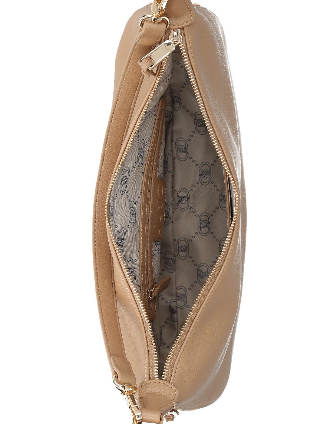 Bolso de hombro mujer Liu-Jo Hobo camel