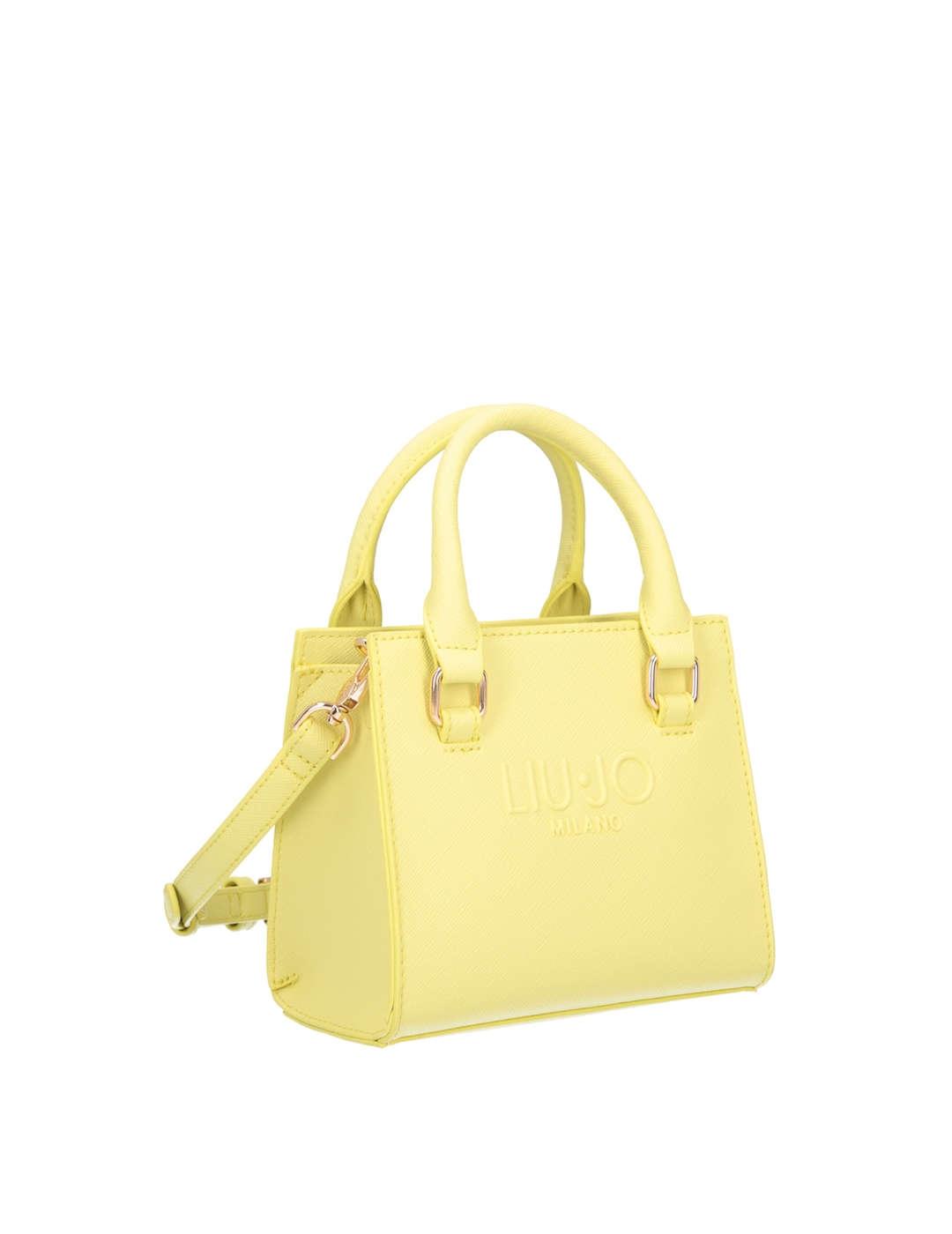Bolso de mano pequeño mujer Liu-Jo Tote lima