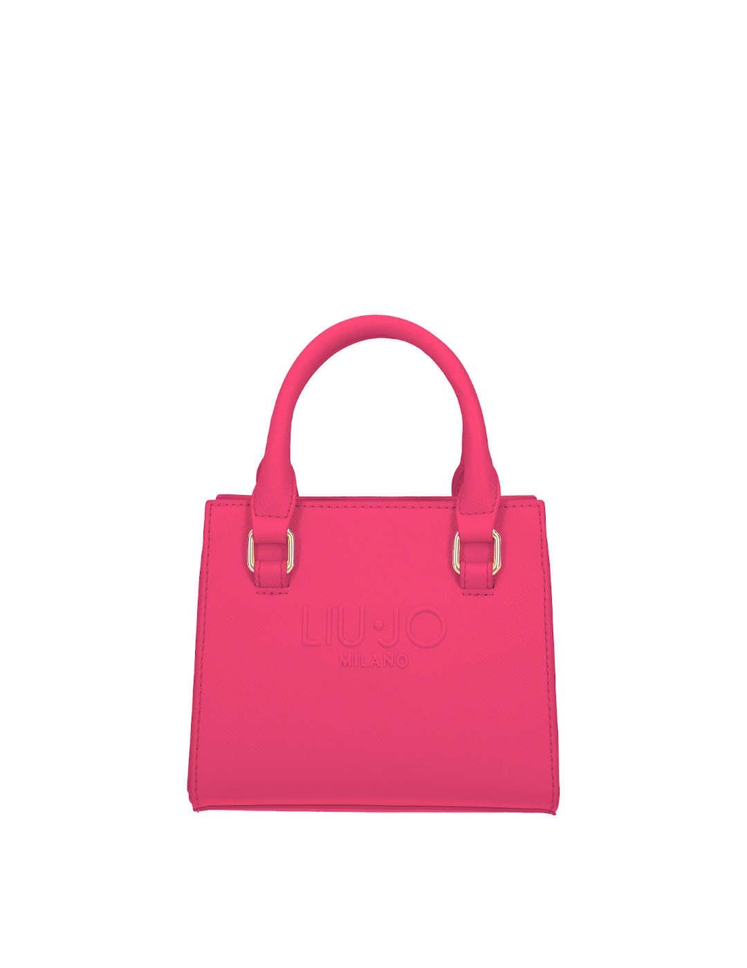 Bolso de mano pequeño mujer Liu-Jo Tote fucsia