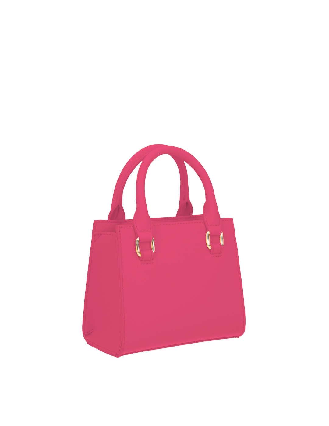 Bolso de mano pequeño mujer Liu-Jo Tote fucsia