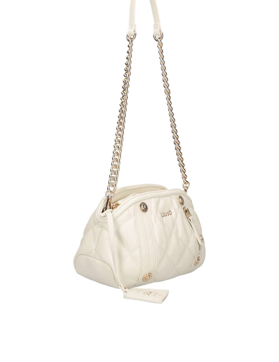 Bolso de mano mujer Liu-Jo Pochette beige