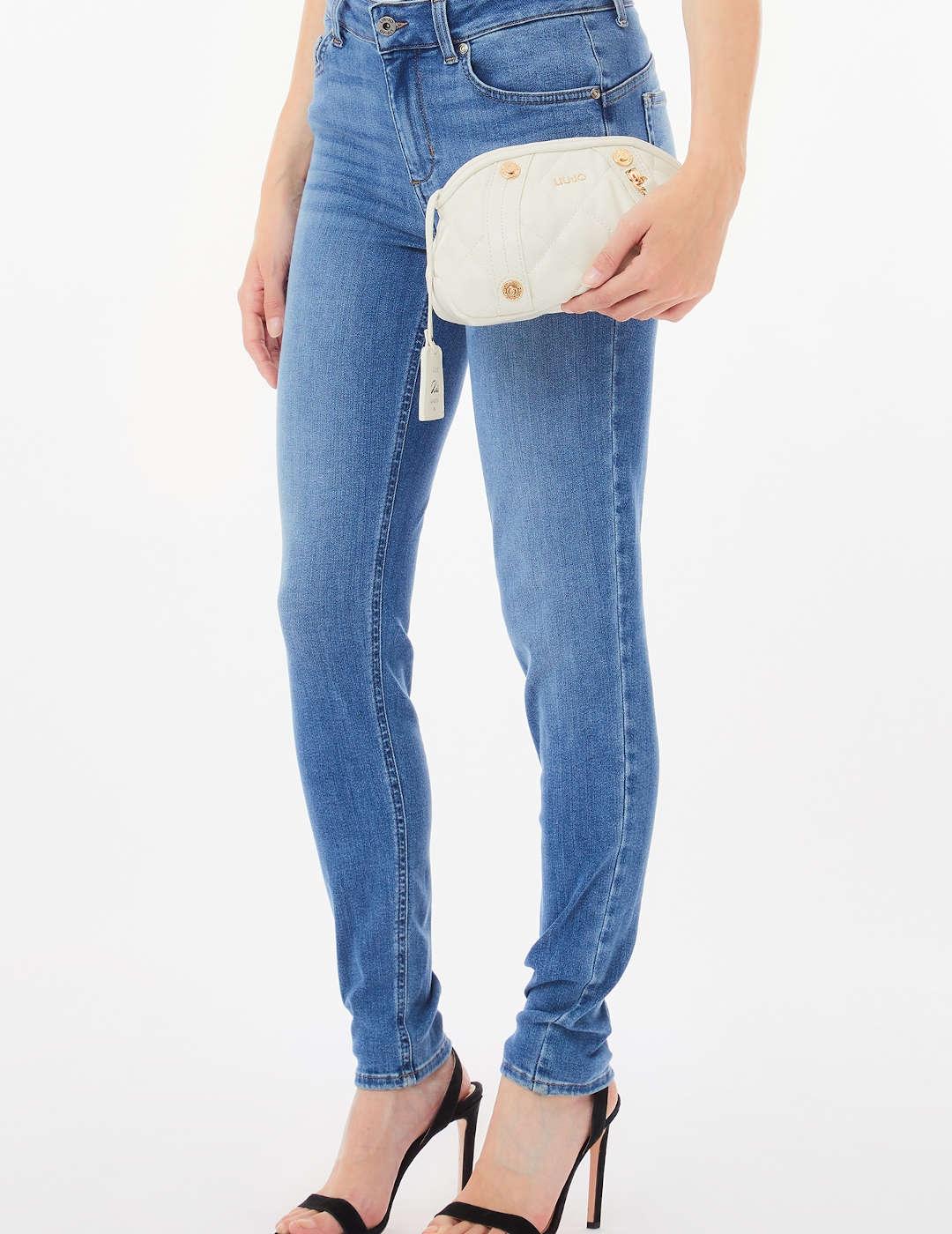 Bolso de mano mujer Liu-Jo Pochette beige