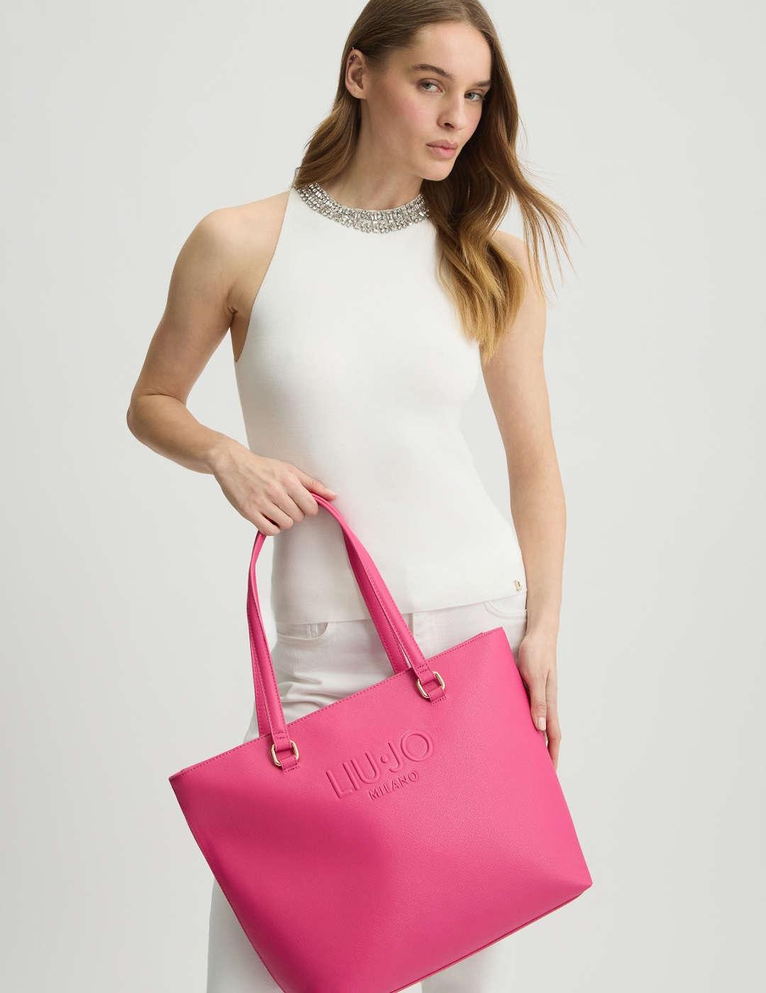 Bolso mujer Liu-Jo Tote Fucsia