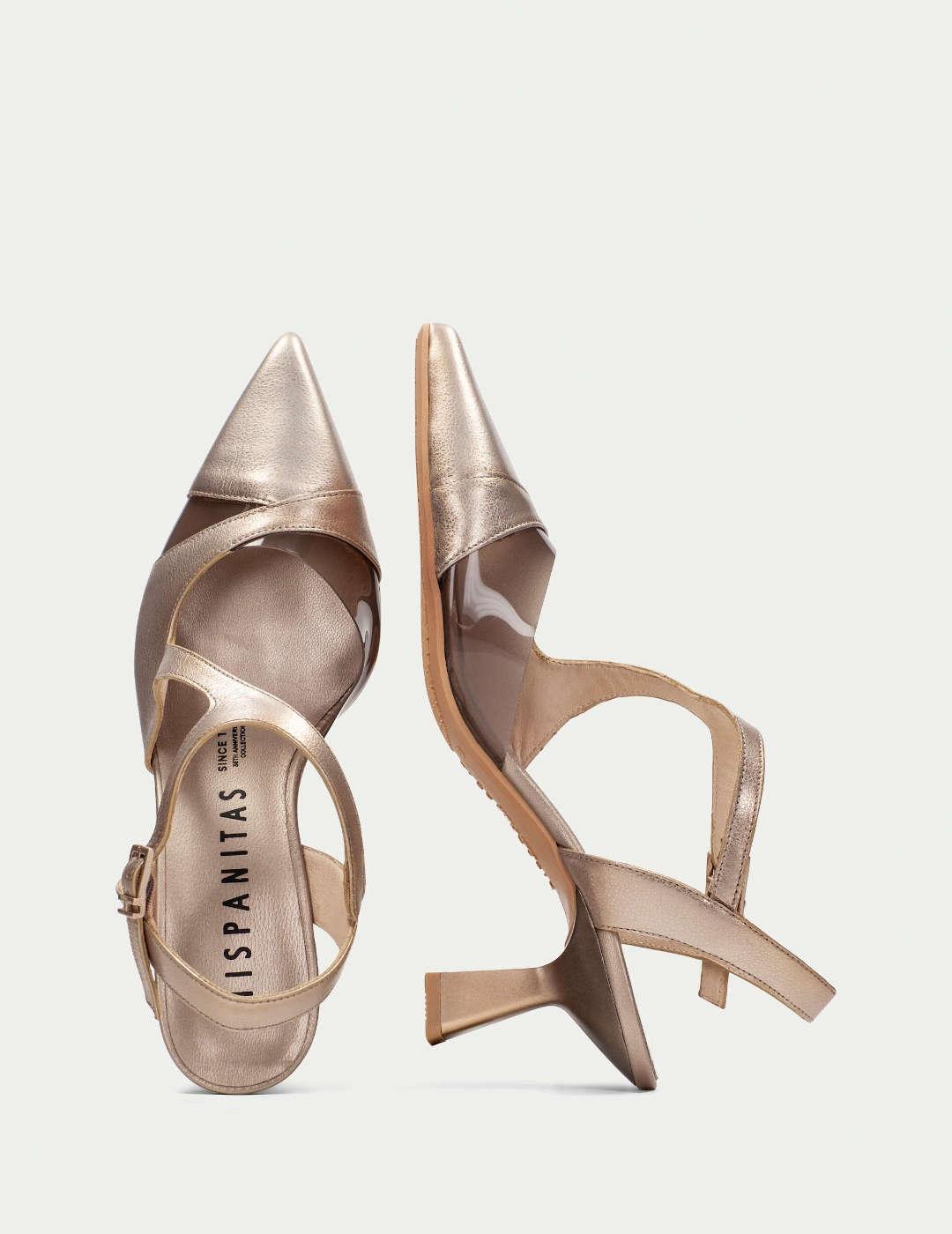 Zapato destalonado mujer Hispanitas Menorca cava