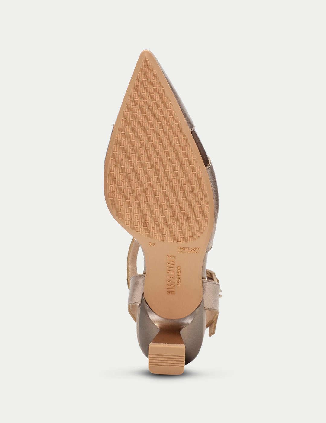 Zapato destalonado mujer Hispanitas Menorca cava