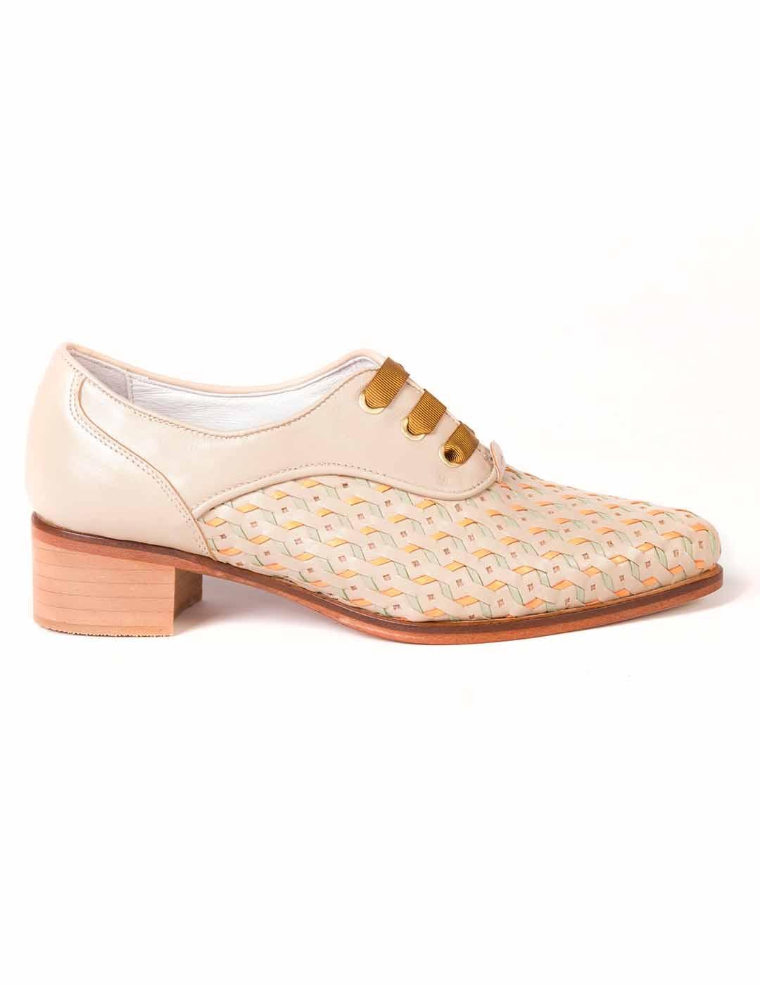 Zapato mujer Vitelo Pasados multicolor