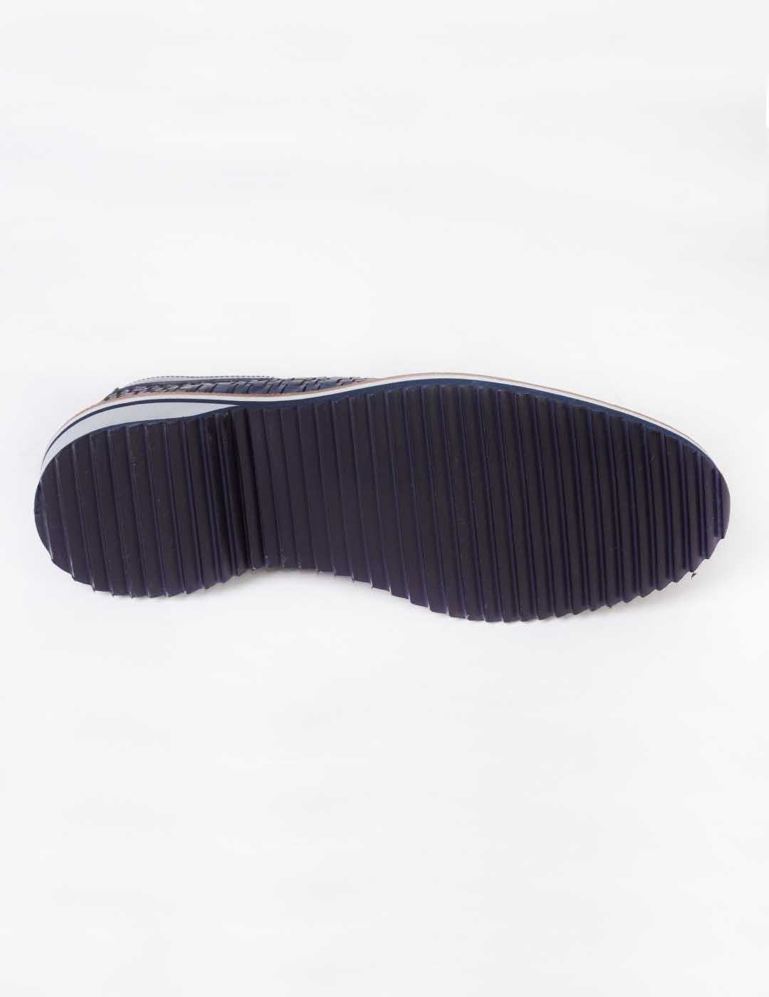 Zapato hombre Keep Honest trenzado azul