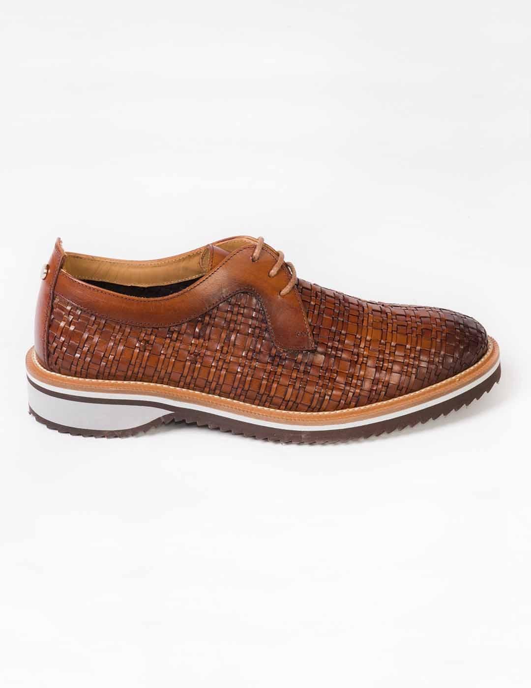 Zapato hombre Keep Honest trenzado cuero