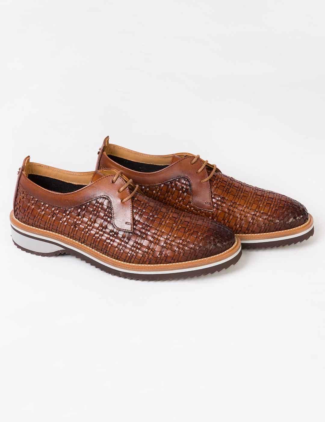 Zapato hombre Keep Honest trenzado cuero