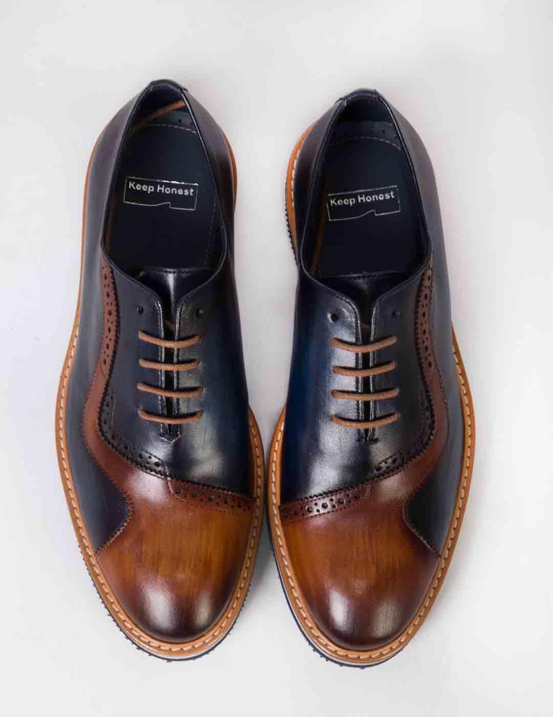 Zapato hombre Keep Honest combi azul