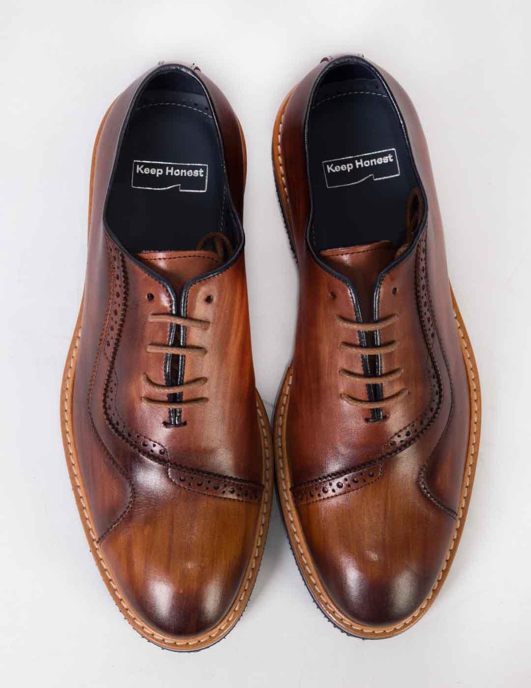 Zapato hombre Keep Honest combi marrón