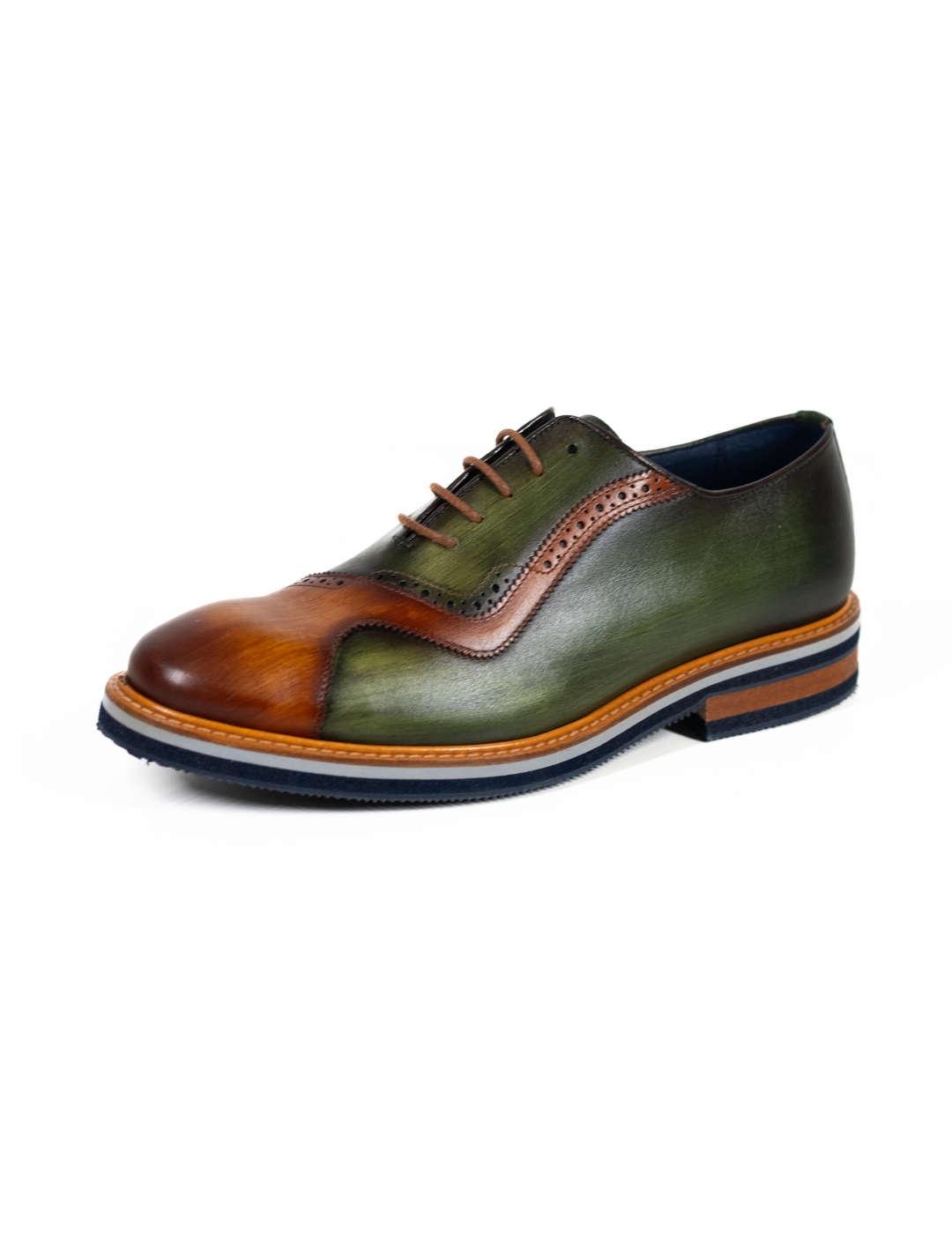 Zapato hombre Keep Honest combi verde