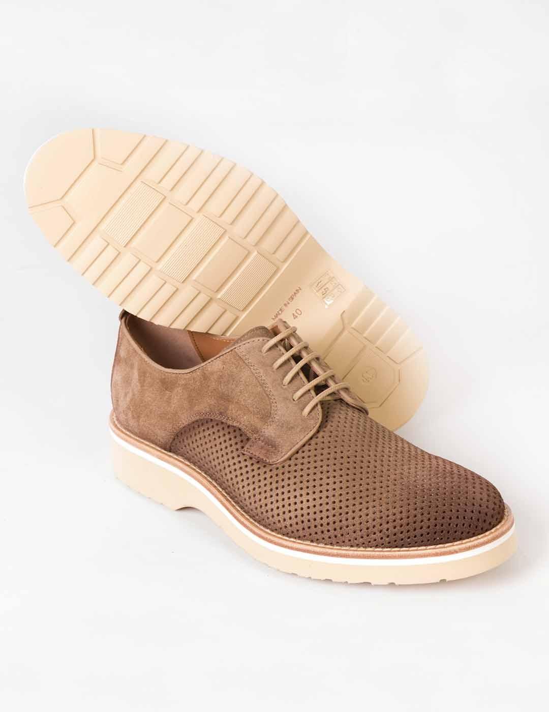 Zapato hombre Calce taupe