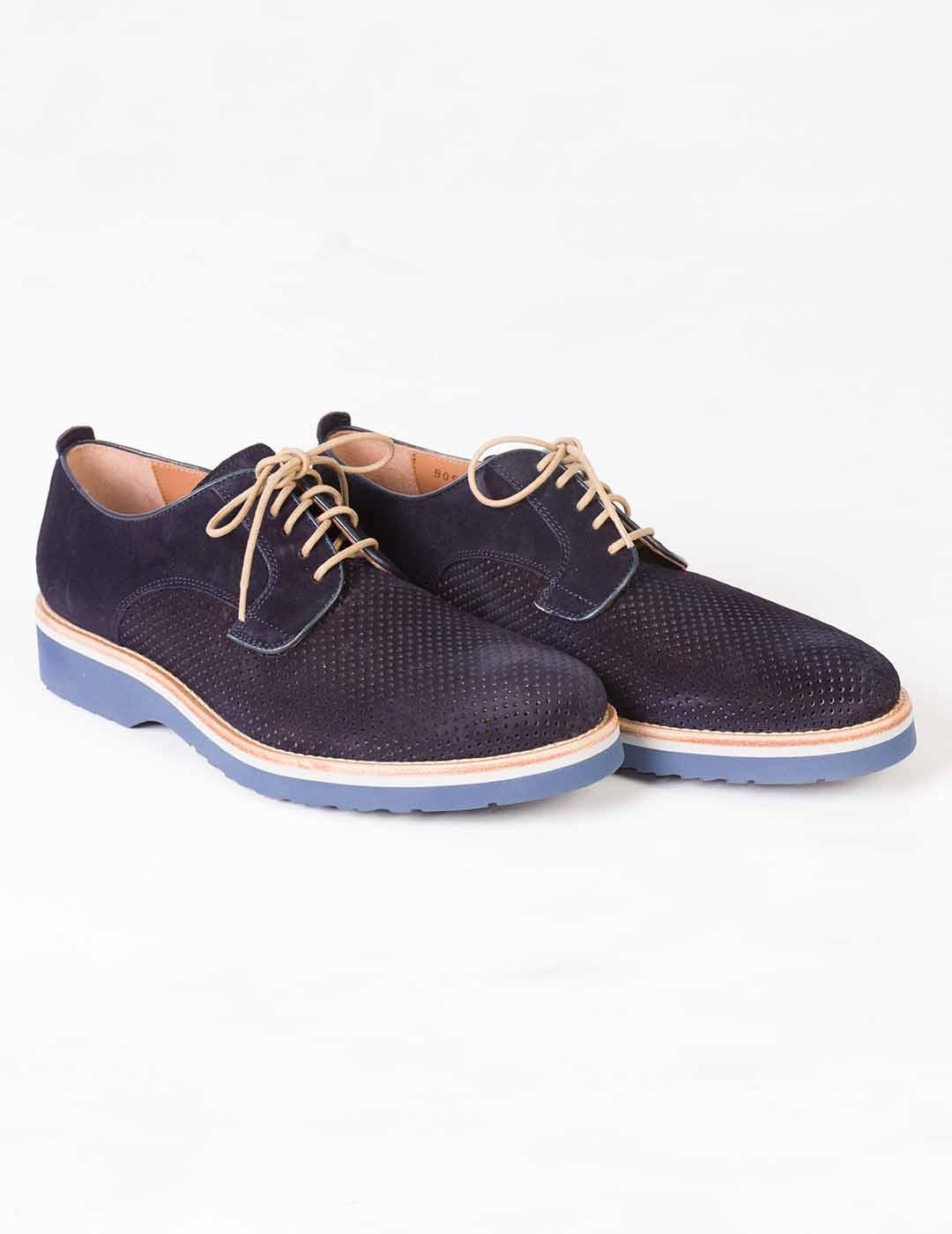 Zapato hombre Calce azul