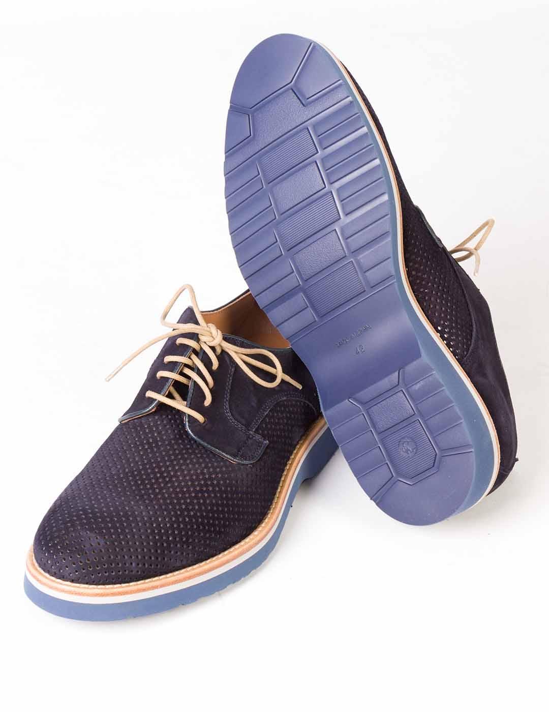 Zapato hombre Calce azul