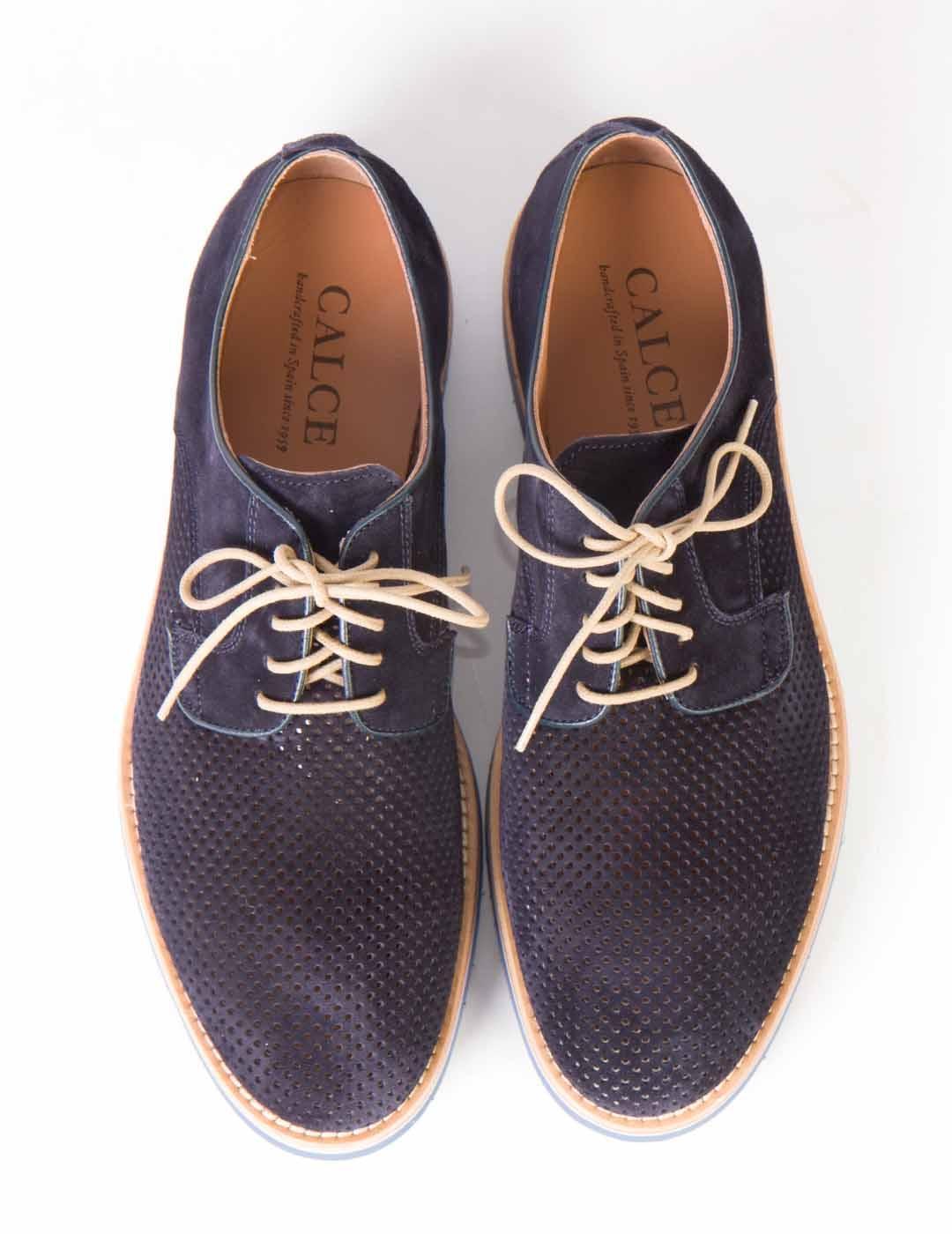Zapato hombre Calce azul