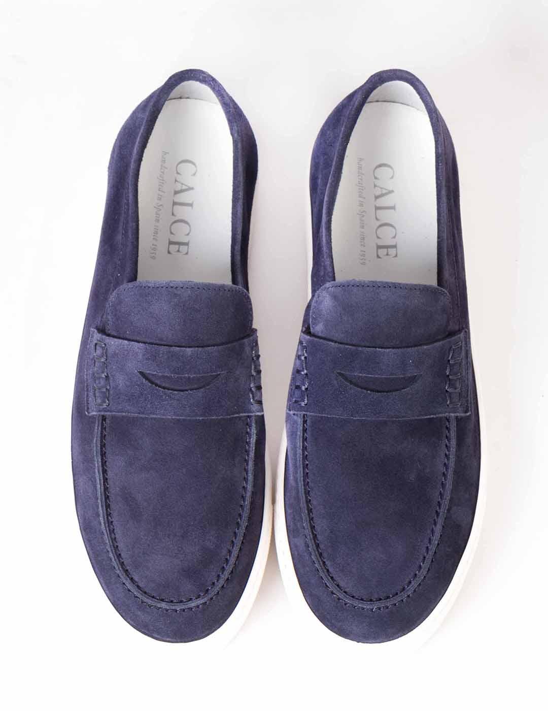 Mocasín hombre Calce azul