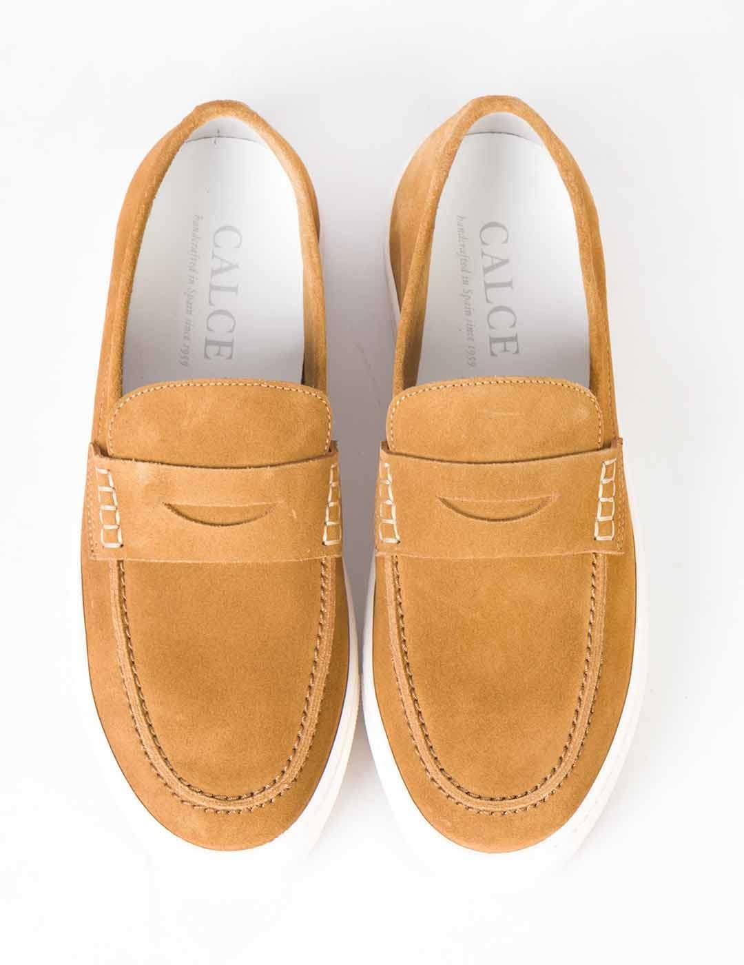 Mocasín hombre Calce cuero