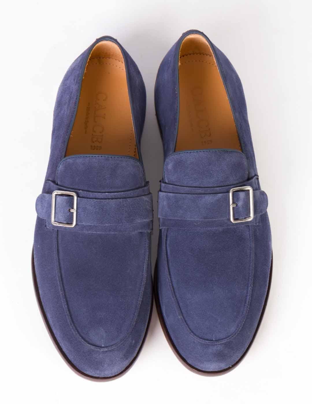Mocasín hombre Calce azul