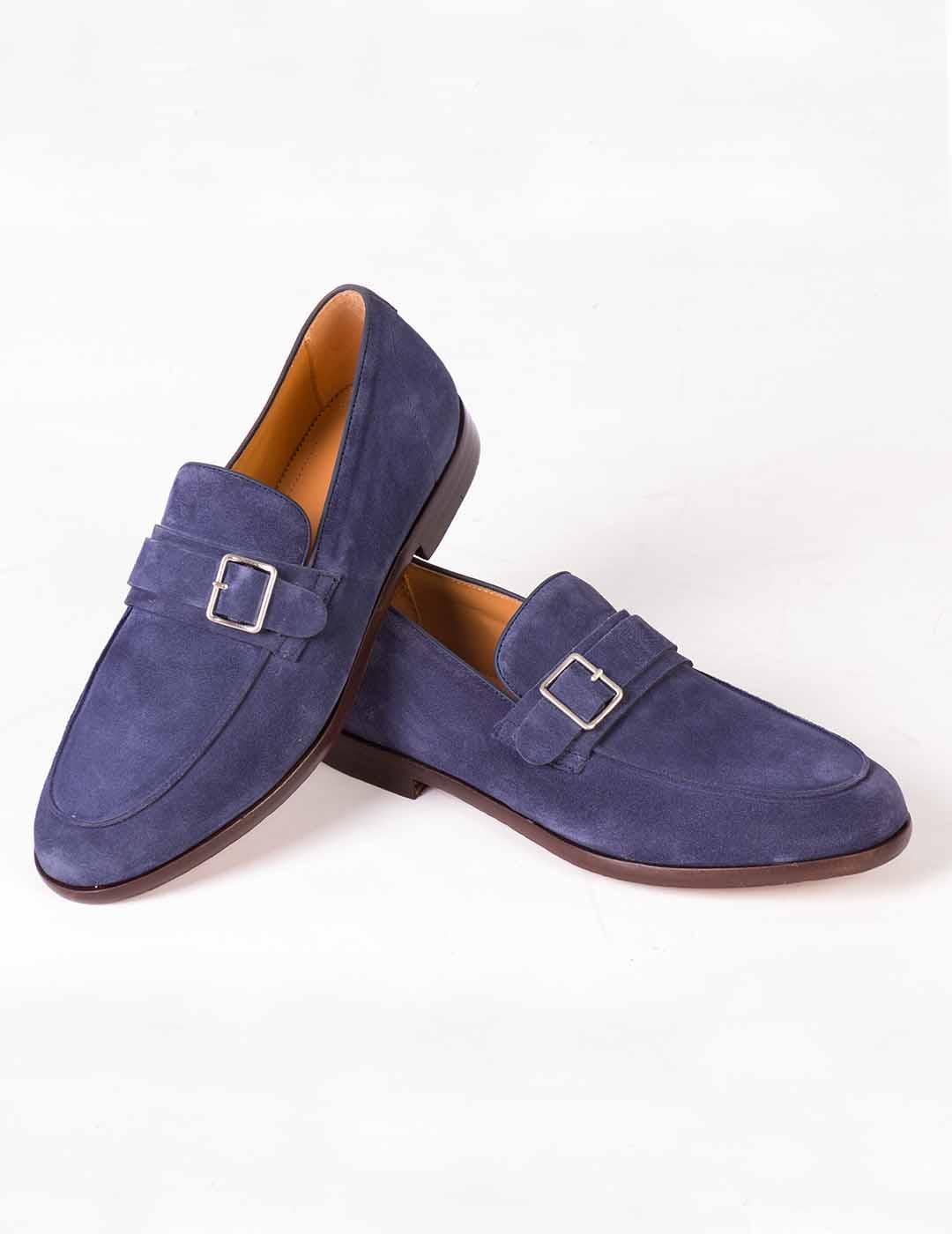 Mocasín hombre Calce azul