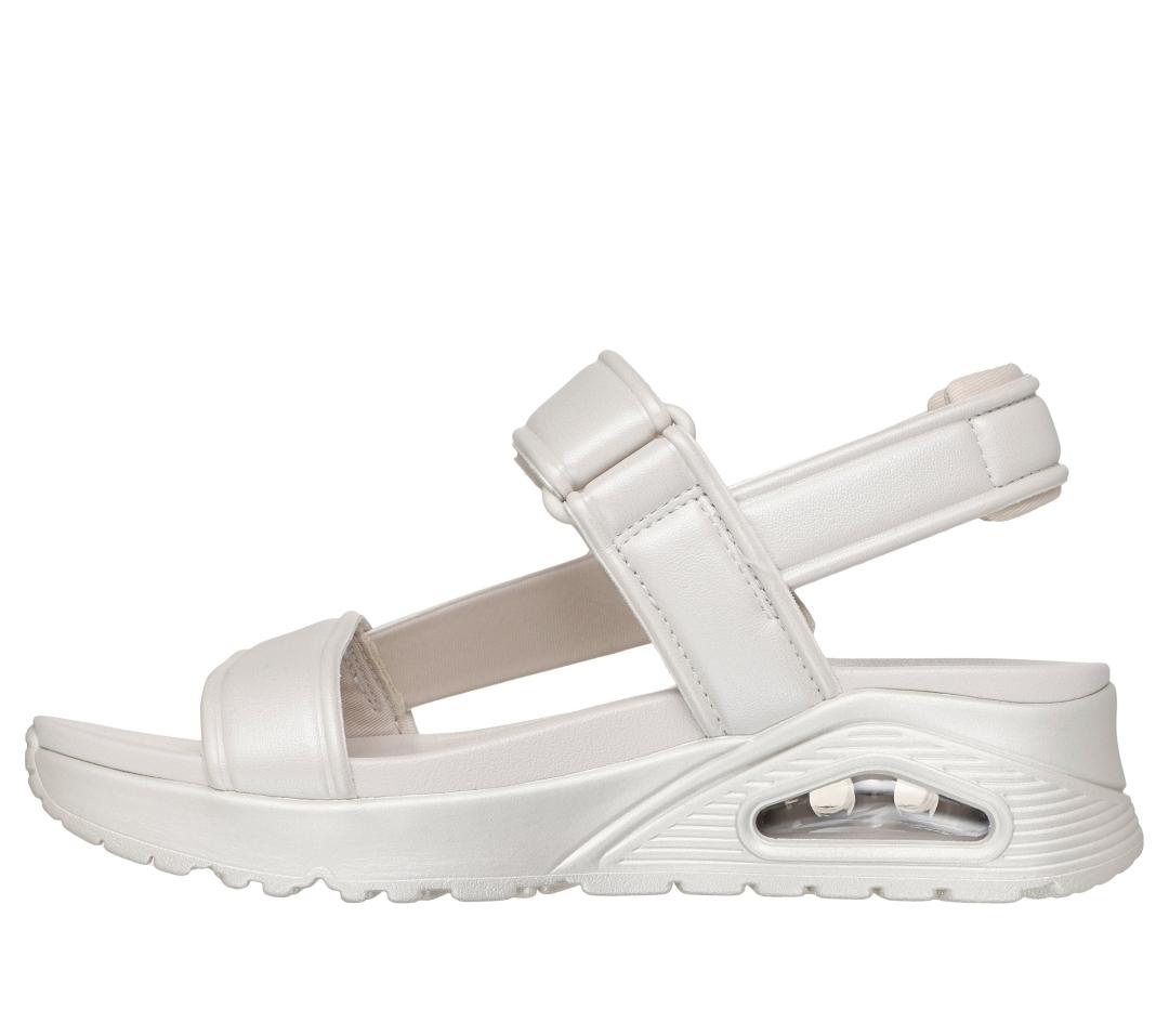 Sandalia mujer Skechers Uno-Basacally blanco