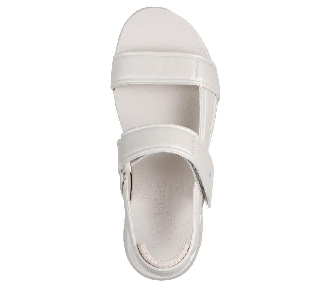 Sandalia mujer Skechers Uno-Basacally blanco