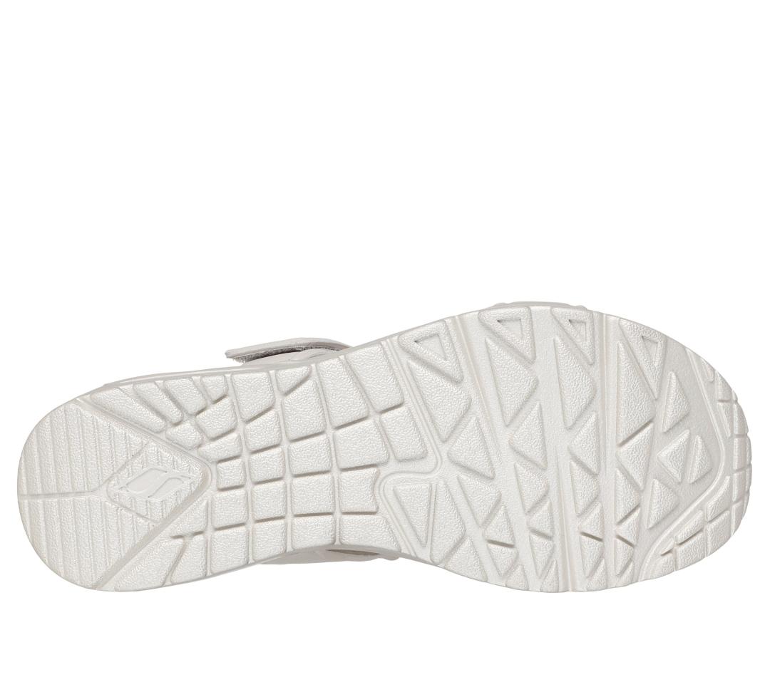 Sandalia mujer Skechers Uno-Basacally blanco