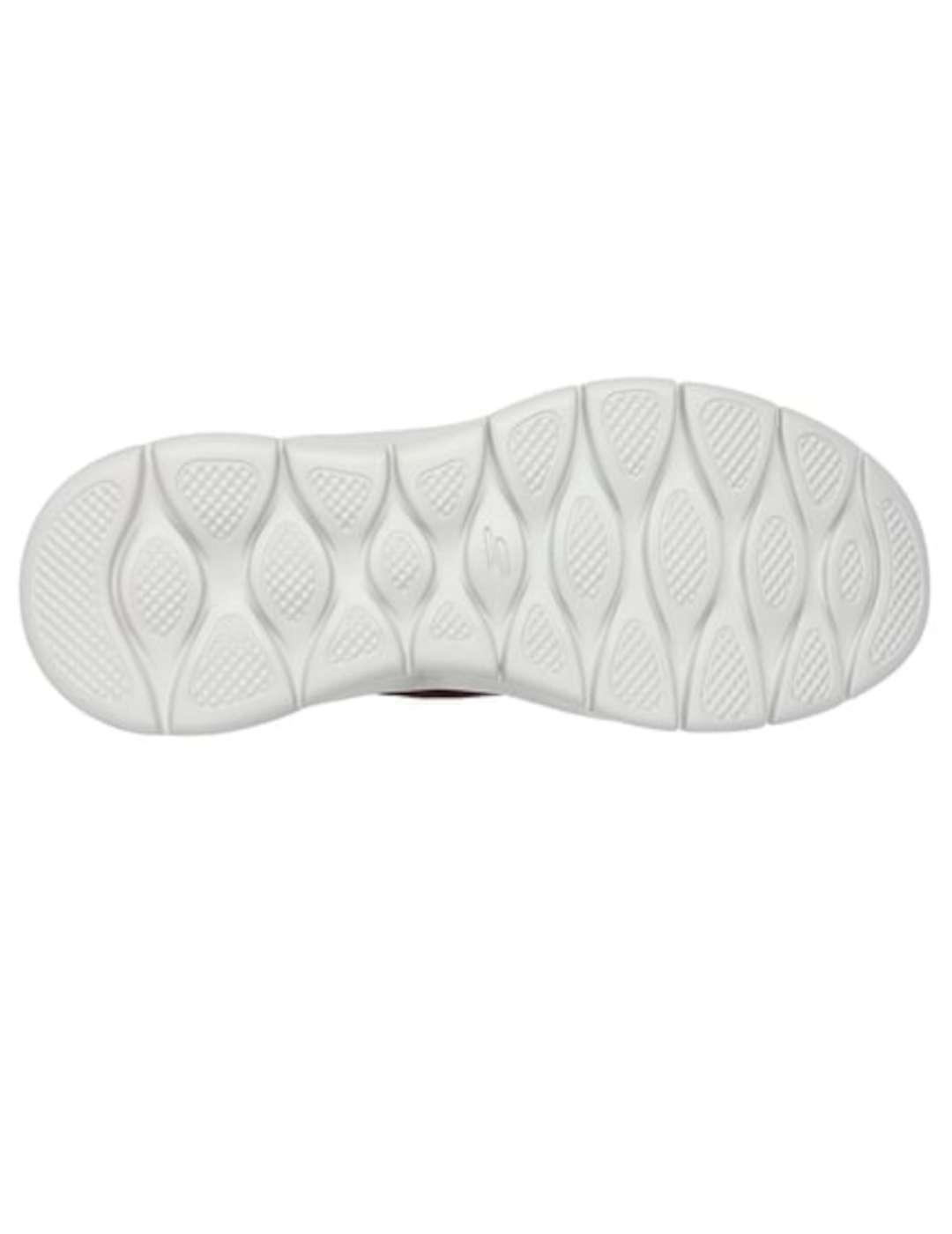 Deportivo mujer Skechers Go Walk Slip-Ins burdeos