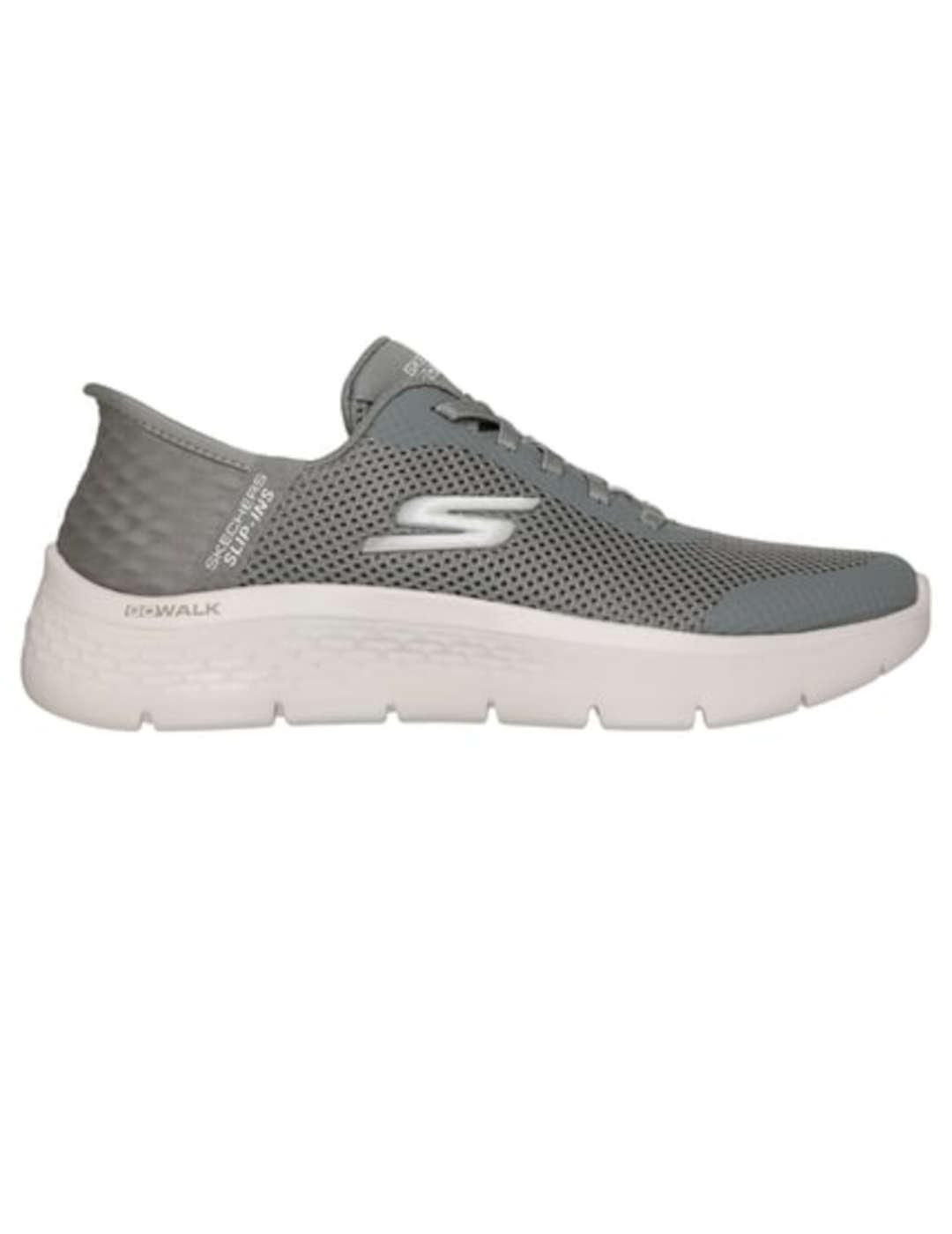 Deportivo mujer Skechers Go Walk Slip-Ins verde