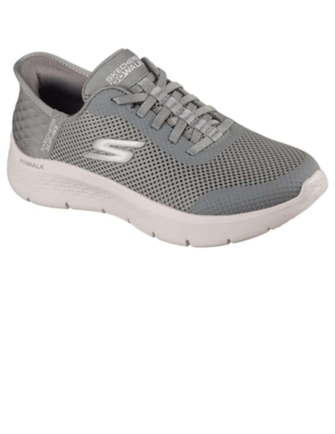 Deportivo mujer Skechers Go Walk Slip-Ins verde
