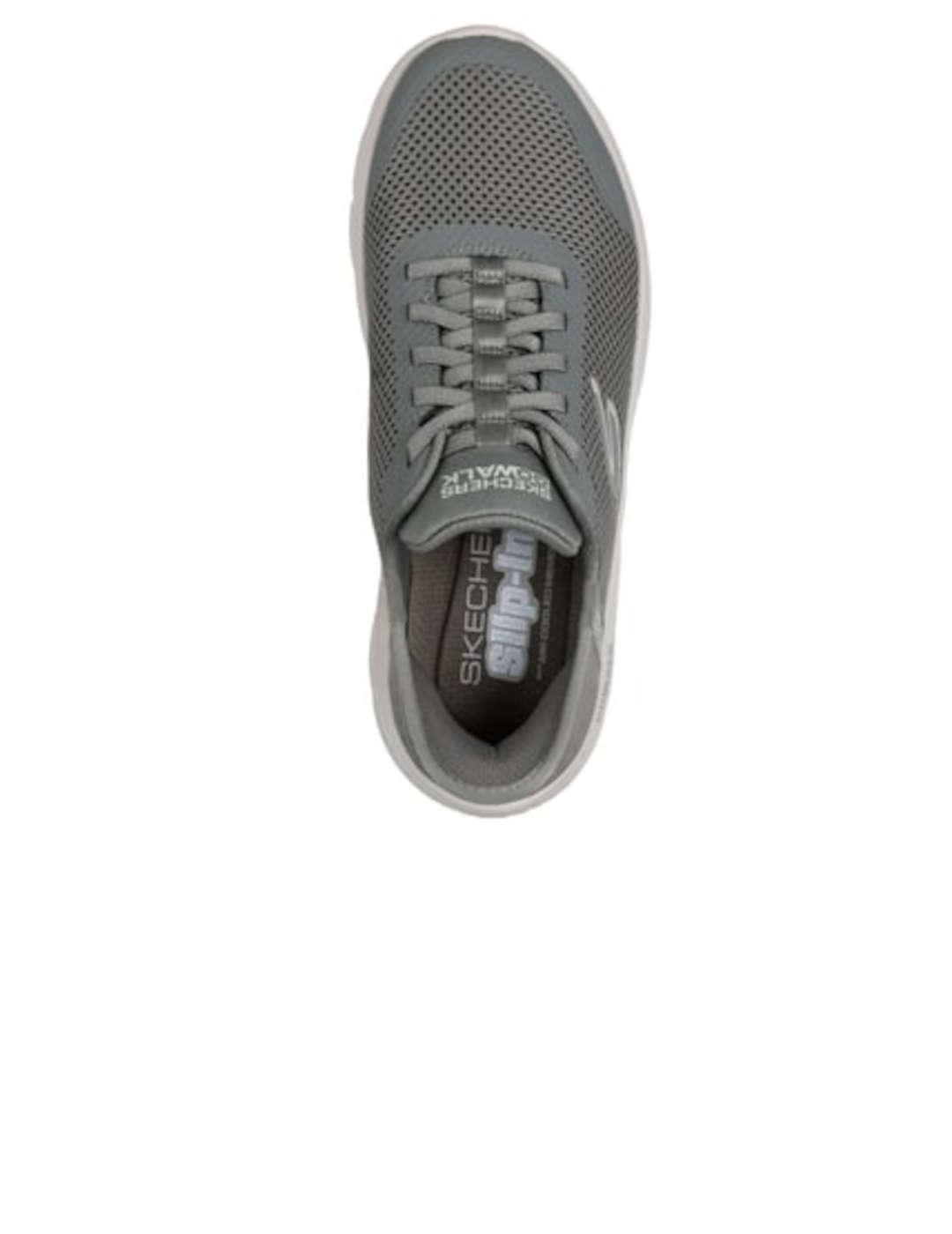 Deportivo mujer Skechers Go Walk Slip-Ins verde