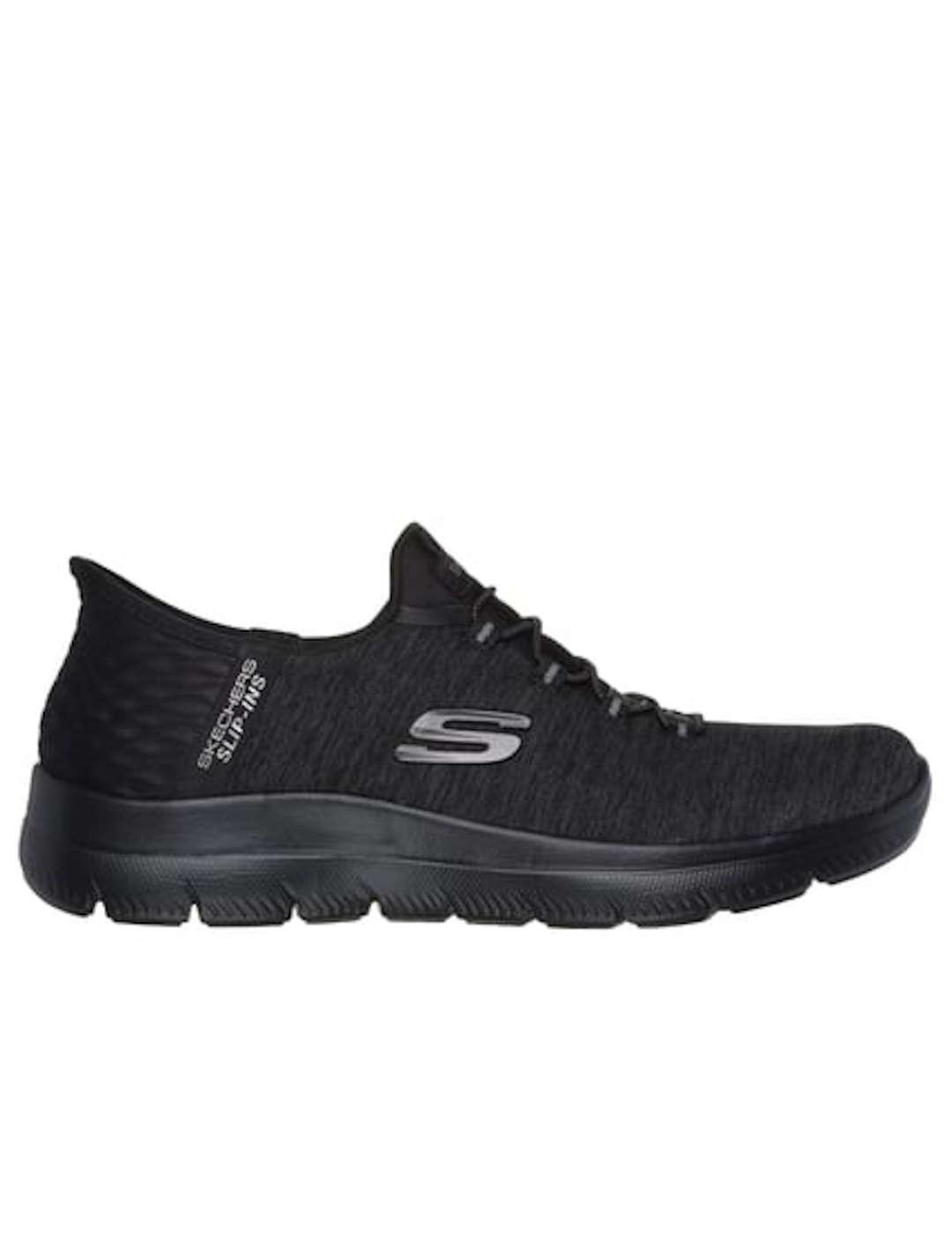 Deportivo mujer Skechers Summits Slipip-Ins negro