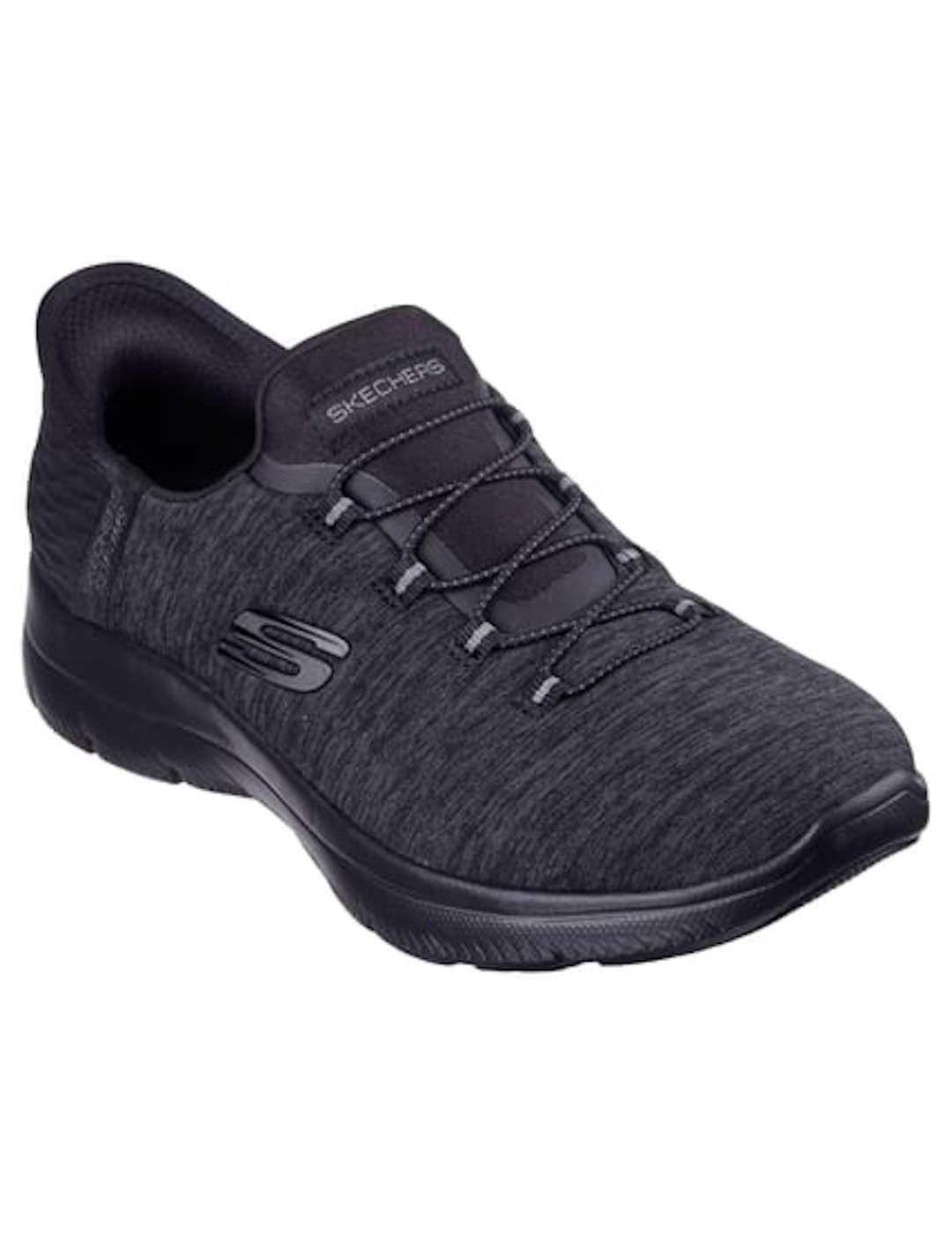 Deportivo mujer Skechers Summits Slipip-Ins negro