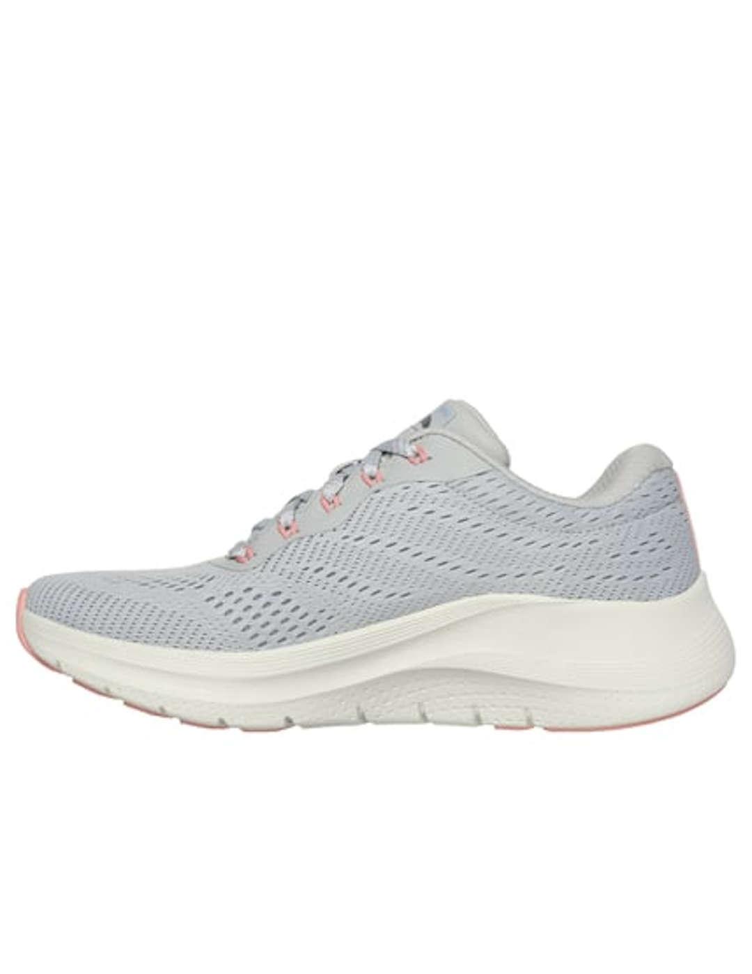 Deportivo mujer Skechers Arch Fit gris