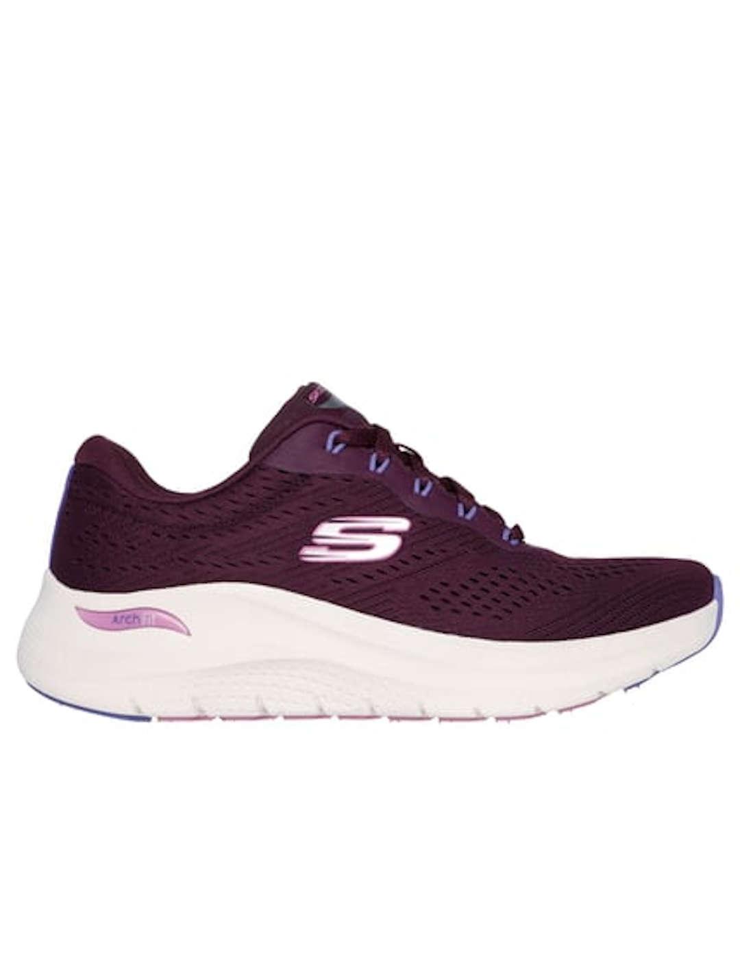 Deportivo mujer Skechers Arch Fit burdeos