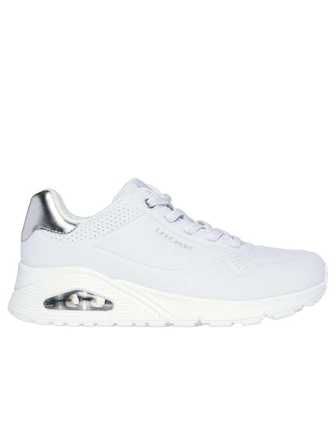 Deportivo mujer Skechers Uno blanco