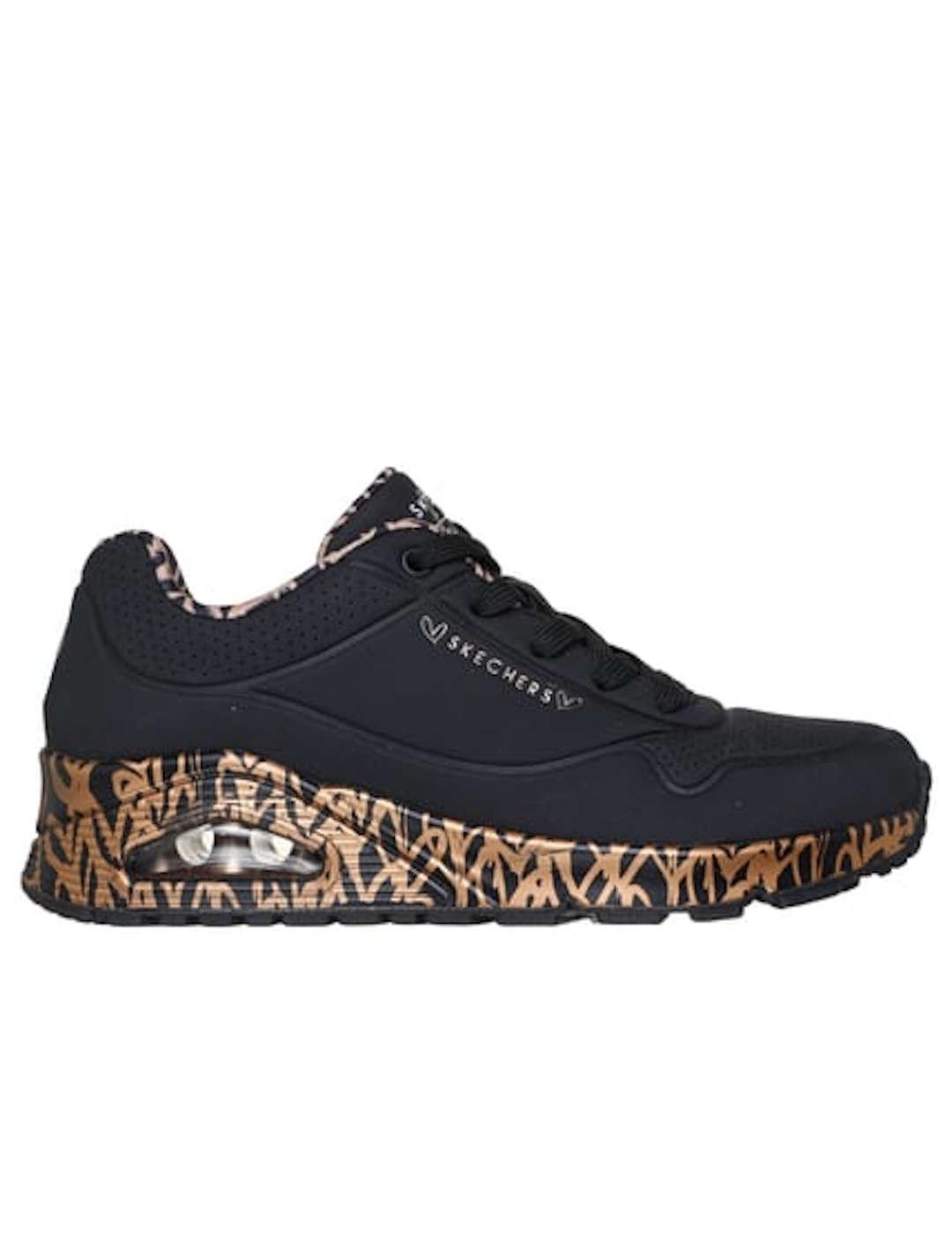 Deportivo mujer Skechers Uno Loving negro