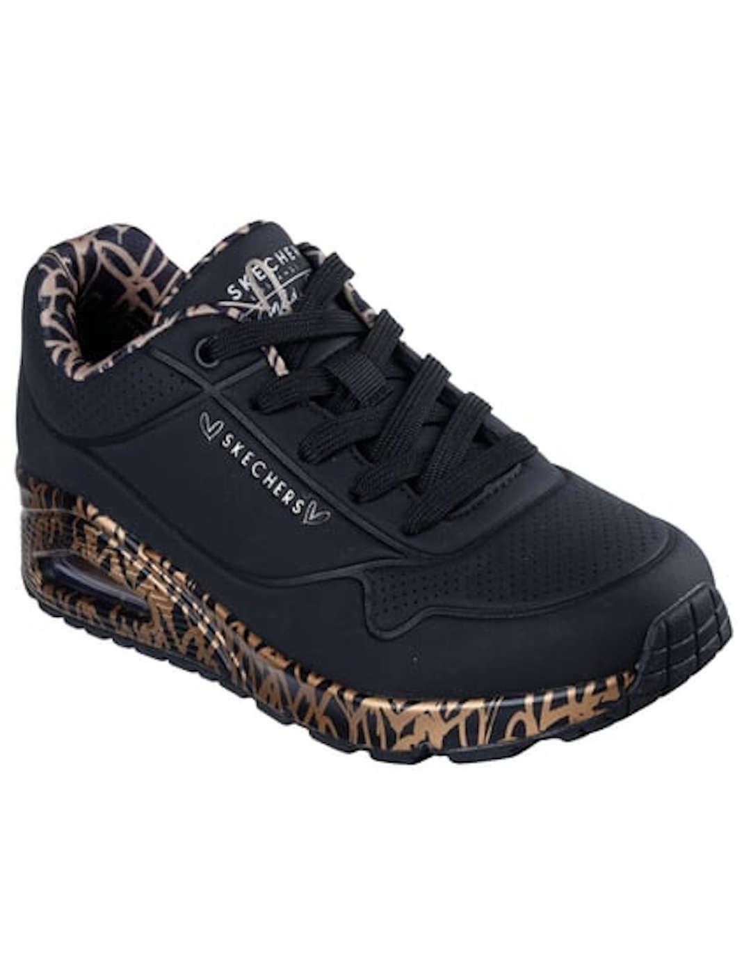 Deportivo mujer Skechers Uno Loving negro
