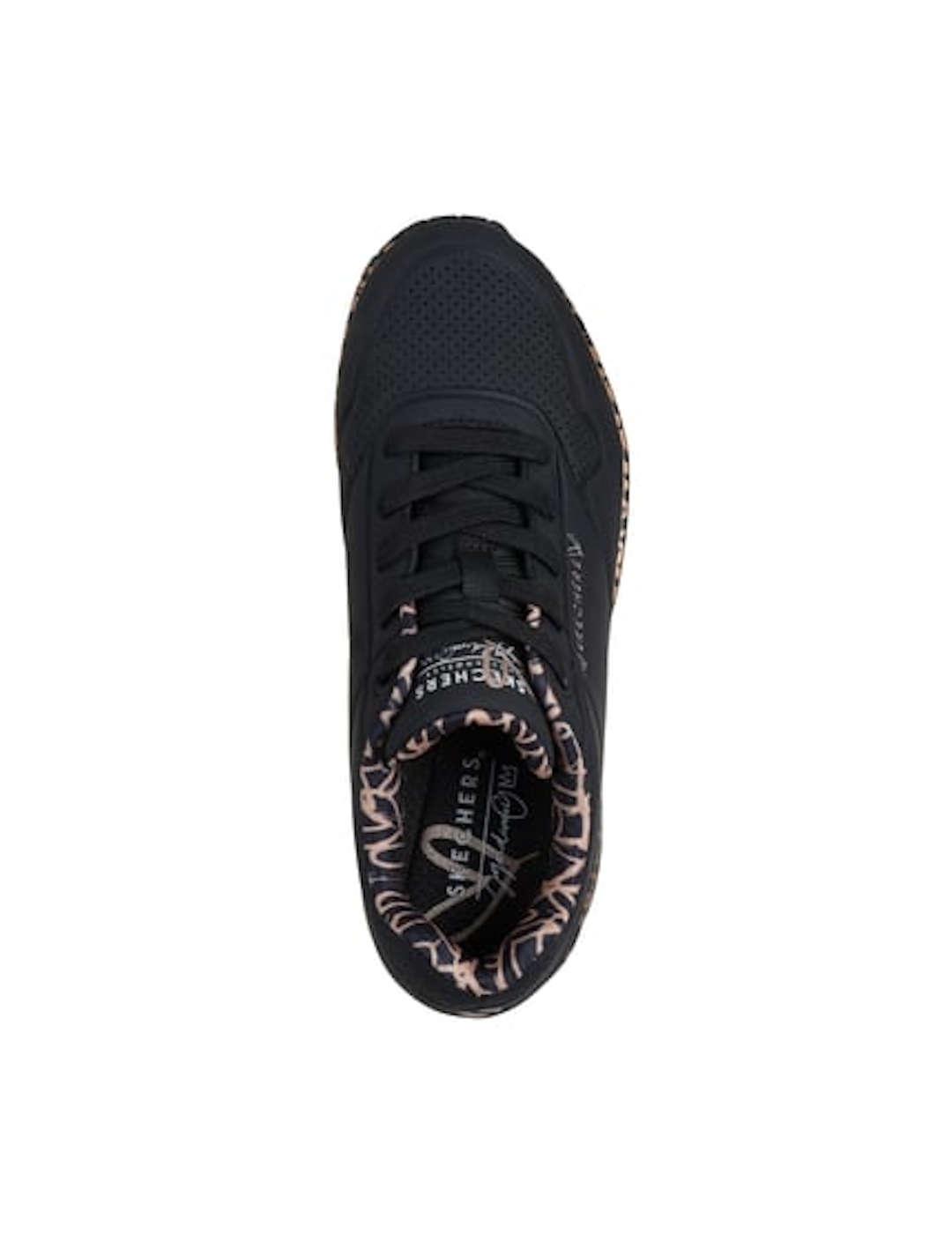 Deportivo mujer Skechers Uno Loving negro