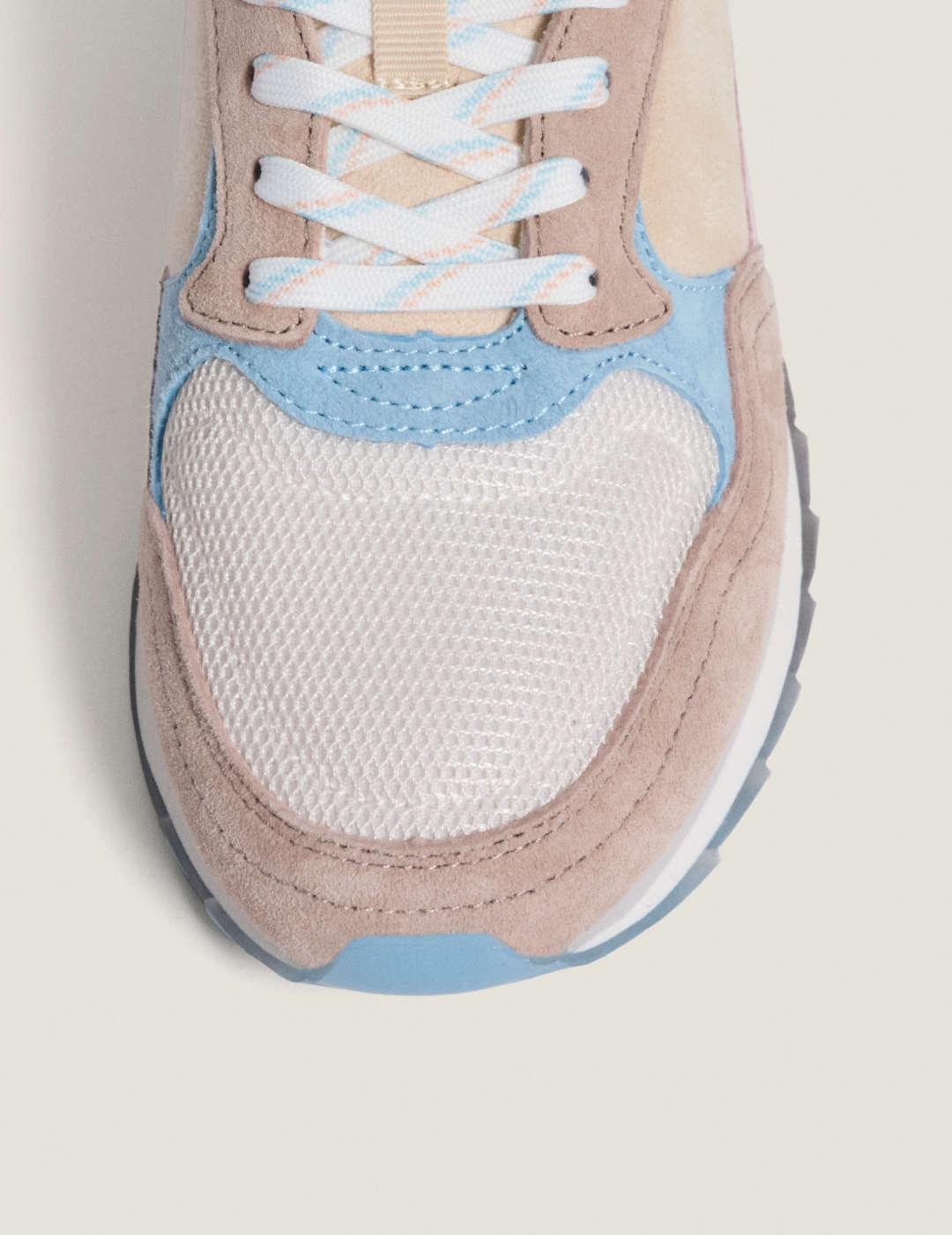 Deportivo mujer Hoff Barcelona nude/celeste