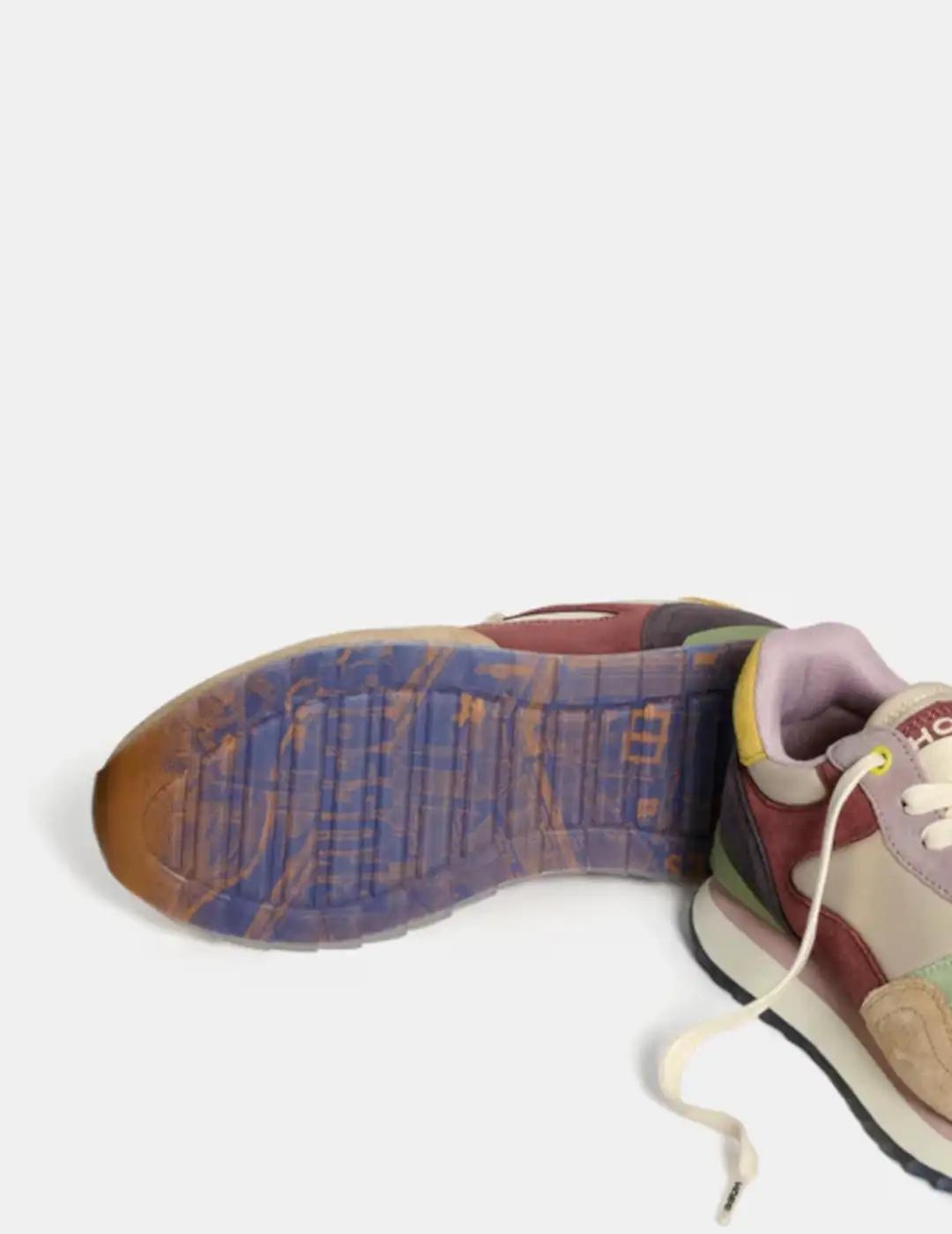 Deportivo mujer Hoff City Brussels beige/burdeos