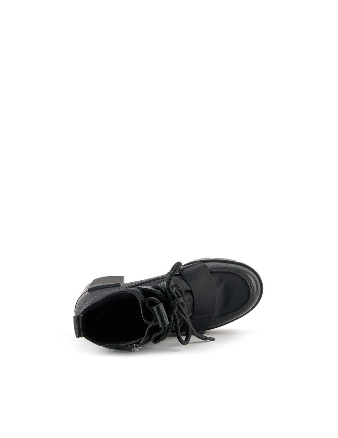 Botín mujer United Nude Grip Combat Mid negro