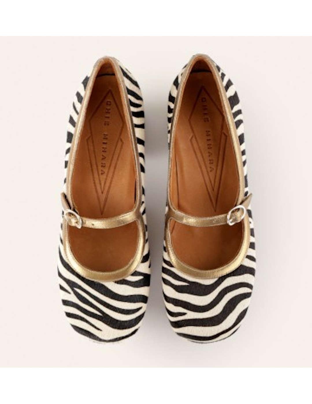 Zapato mujer Chie Mihara Mumma Zebra