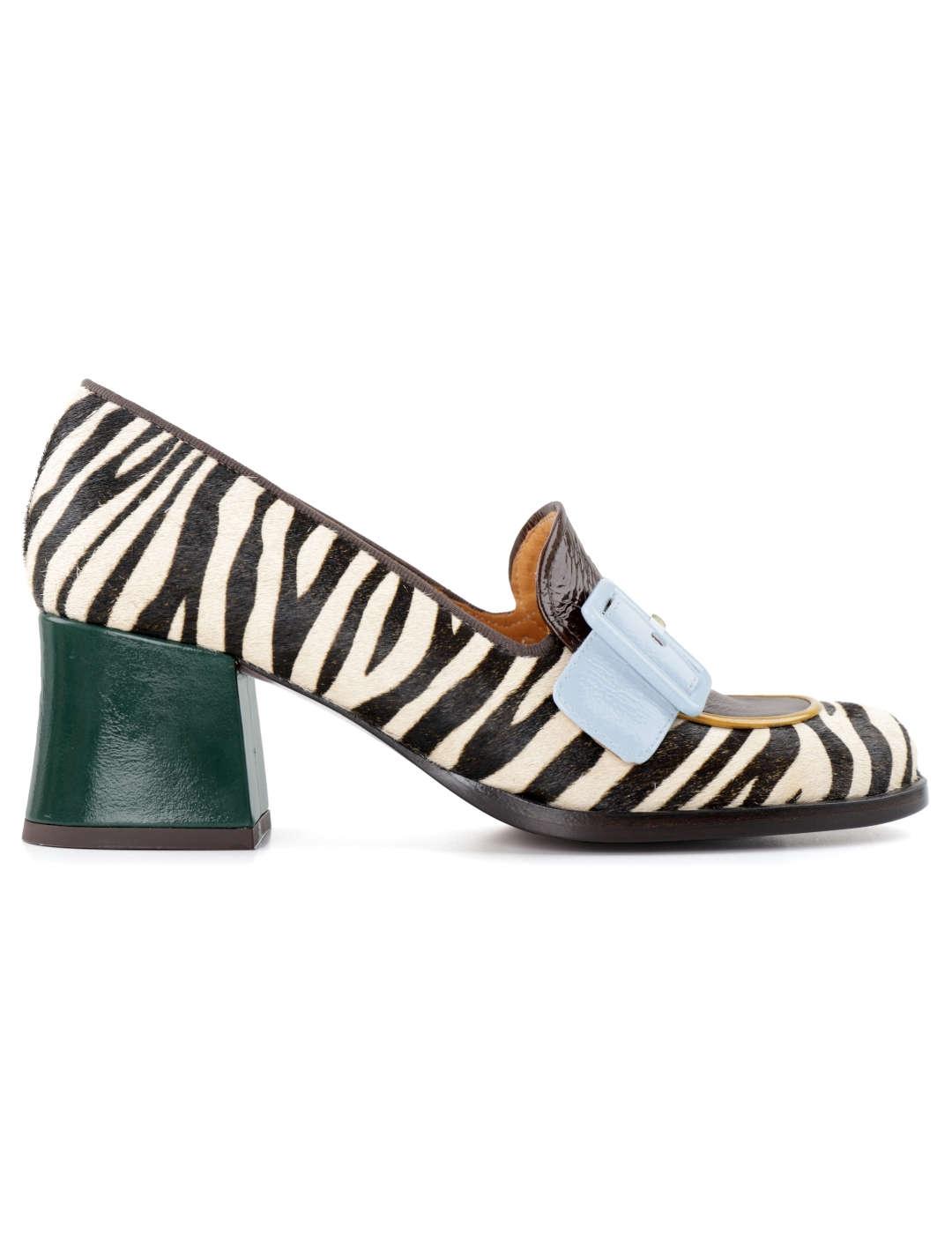 Zapato mujer Chie Mihara Teisin47 Zebra