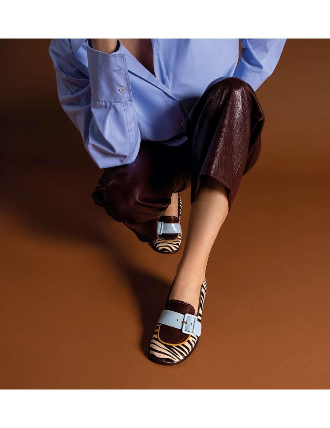 Zapato mujer Chie Mihara Teisin47 Zebra