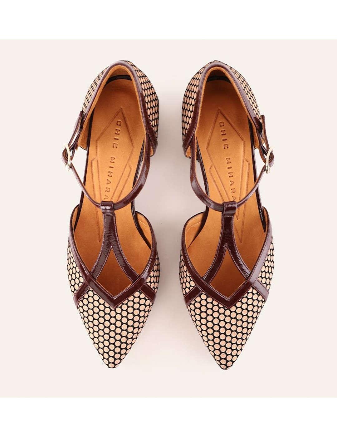 Zapato mujer Chie Mihara Hidrow burdeos