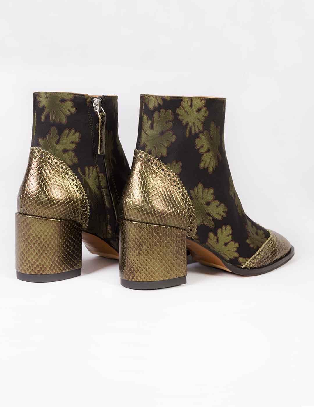 Botín mujer Audley verde