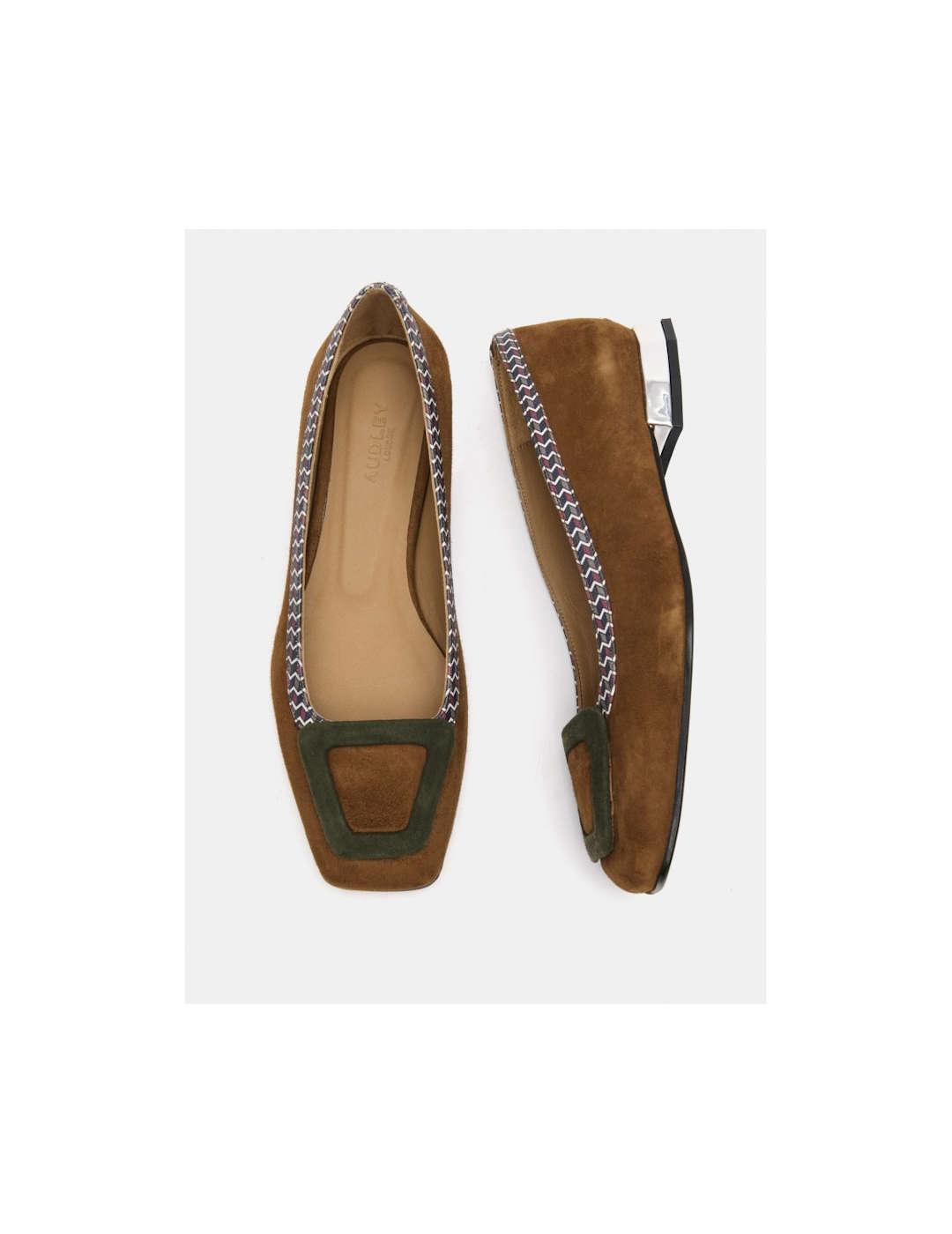Zapato mujer Audley camel