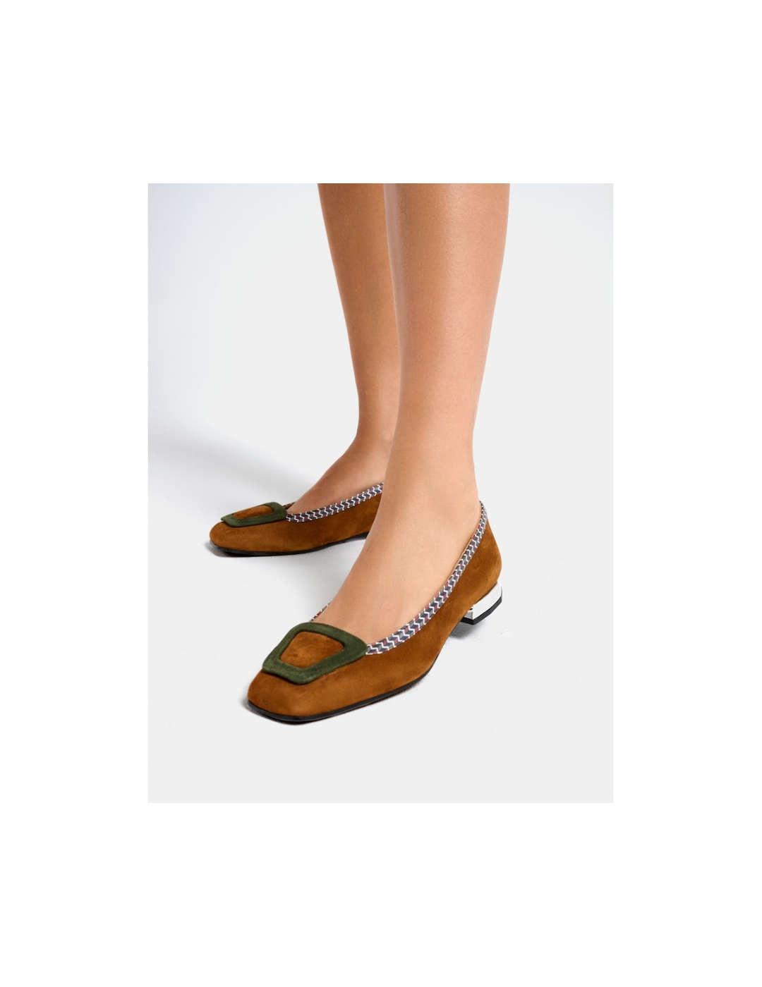 Zapato mujer Audley camel