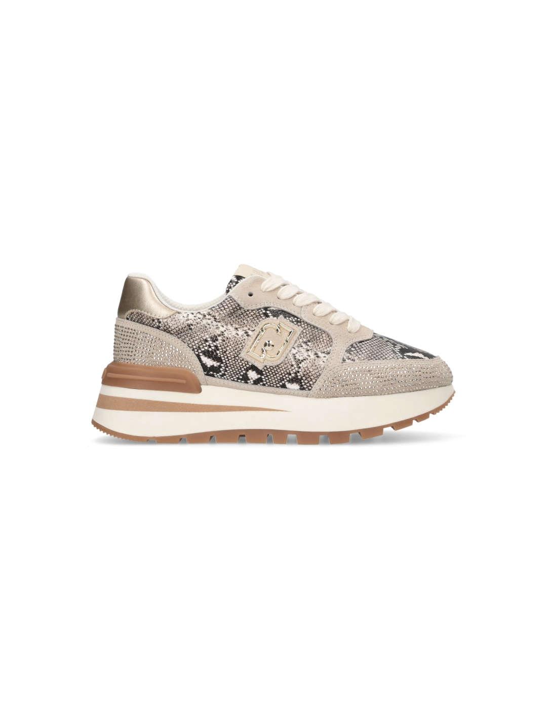 Deportivo mujer Liu-Jo Amazing 25 Stras beige